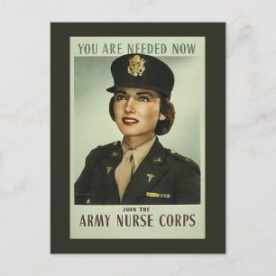 Vintage-Schwesternkorps-Postkarte Postkarte