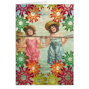 Vintage Schwimmbekleidung