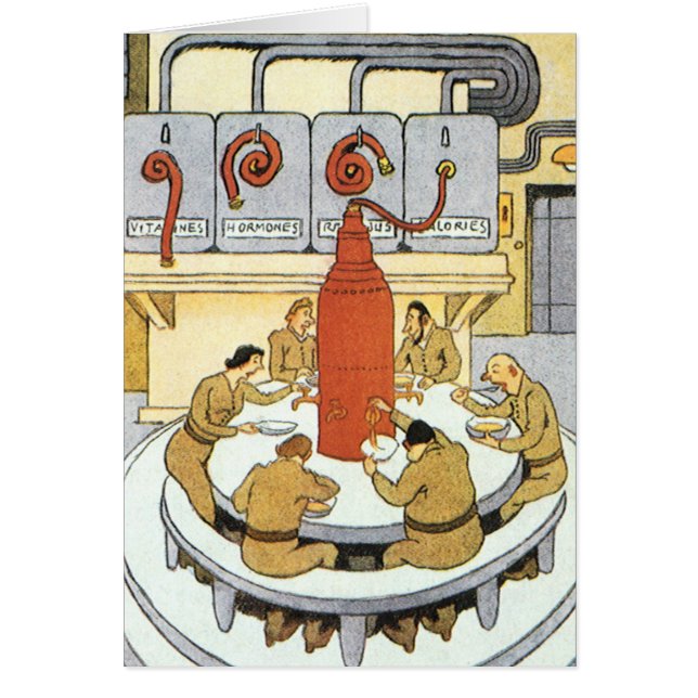 Vintage Science Fiction, Arbeitswissenschaftler es (Vorne)