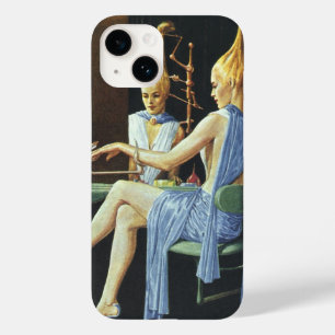 Vintage Science Fiction Beauty Salon Wellness-Cent Case-Mate iPhone 14 Hülle