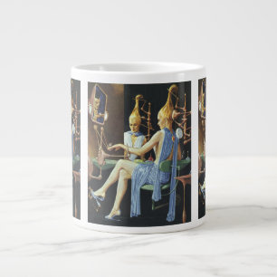 Vintage Science Fiction Beauty Salon Wellness-Cent Jumbo-Tasse