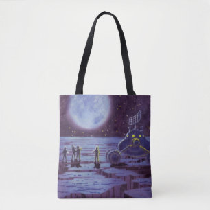 Vintage Science-Fiction-Erderover - Aliens auf dem