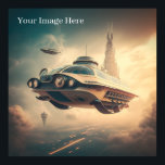 Vintage Science Fiction Flying Cars Poster<br><div class="desc">Ob Sie ein Fan der klassischen Science Fiction sind oder einfach nur die Kunst der alten Plakate schätzen, "Retro-Futuristic Dreams" ist ein Muss für Ihre Kollektion. Hang es in Zuhause, Büro oder Studio auf und ließ es dich in eine Welt voller Möglichkeiten und unglaublicher Technologie. Verpassen Sie nicht die Chance,...</div>