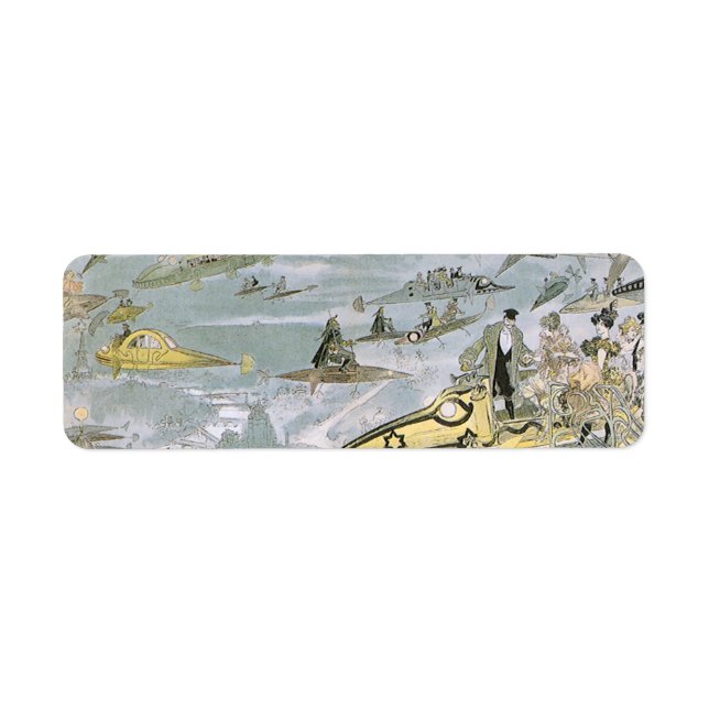 Vintage Science Fiction Futuristische Autos, Taxis (Vorne)