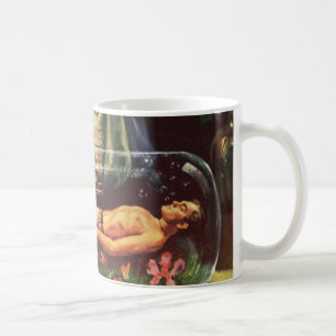 Vintage Science-Fiction, Laborwahnsinniger Wissens Kaffeetasse
