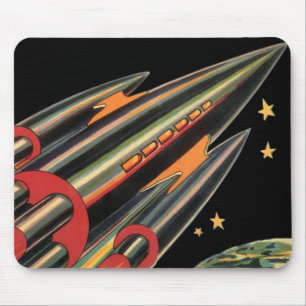 Vintage Science Fiction Mousepad