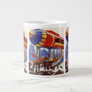 Vintage Science-Fiction, Noahs Arche Wild-Tiere Jumbo-Tasse