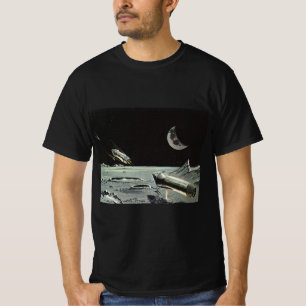 Vintage Science Fiction, Raketenschiff T-Shirt