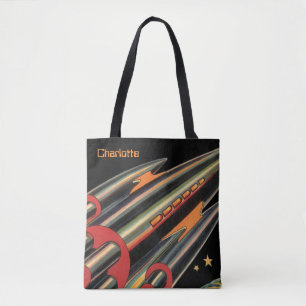 Vintage Science-Fiction-Raumschiff von Space Stars