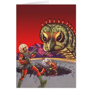 Vintage Science Fiction Rieseninsektenkrieg