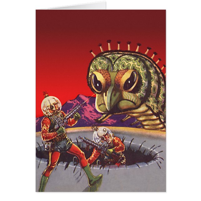 Vintage Science Fiction Rieseninsektenkrieg (Vorne)