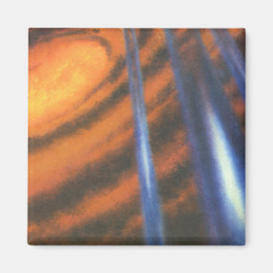 Vintage Science Fiction, Sci Fi Red Galaxy Wirbel Magnet