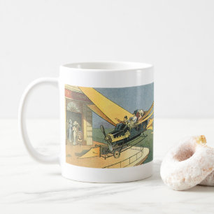 Vintage-Science-Fiction-Steampunk-Cabrio Kaffeetasse