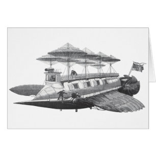 Vintage-Science-Fiction-Steampunk-Luftschiff-Eclip