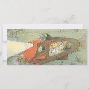 Vintage Science Fiction Steampunk U-Boot