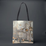 Vintage Science Fiction Urban Paris, Steam Punk<br><div class="desc">Vintage Abbildung Viktorianische Dampfpunk Science Fiction futuristische Reise und Transport Metropole Image. Die Stadt Paris,  Frankreich in der Zukunft mit persönlichen großen Flugzeug anstelle von Autos und der Gare du Nord Metro Bahnhof.</div>