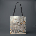 Vintage Science Fiction Urban Paris, Steam Punk<br><div class="desc">Vintage Abbildung Viktorianische Dampfpunk Science Fiction futuristische Reise und Transport Metropole Image. Die Stadt Paris,  Frankreich in der Zukunft mit persönlichen großen Flugzeug anstelle von Autos und der Gare du Nord Metro Bahnhof.</div>