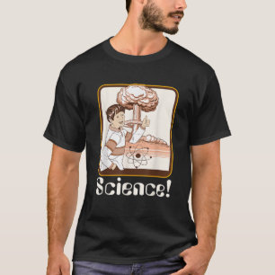 Vintage Science Gif Lustige Atombombe Retro Nerd G T-Shirt