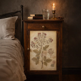 Vintage Scientific Herbarium Botanical Seidenpapier