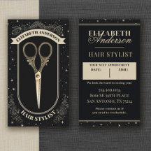 Vintage Scissors Hair Dresser Appointment