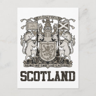 Vintage Scotland Postkarte