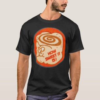 Vintage Scratch and Sniff Aufkleber Zimtbrötchen21 T-Shirt