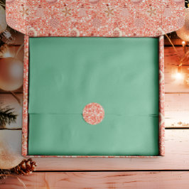 Vintage Seafoam Solid Color Seidenpapier