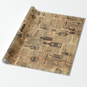 Vintage Sears-Katalog-Anzeigenseite 1906 Shabby Ch Geschenkpapier