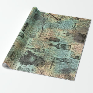 Vintage Sears-Katalog-Anzeigenseite 1906 Shabby Ch Geschenkpapier