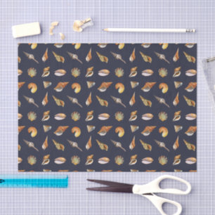 Vintage Seashell Decoupage Tissue Marine Seidenpapier