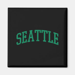 Vintage Seattle Vintage Design Männer Frauen Kinde Magnet