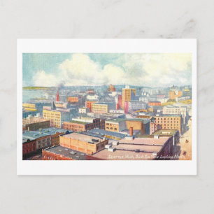 Vintage Seattle, Washington Postkarte