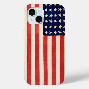 Vintage, sechsunddreißigsterne amerikanische Flagg Case-Mate iPhone Hülle