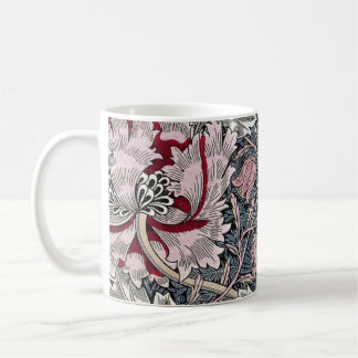 Vintage-Seder-Morris-Mosaikmuster Flora Kaffeetasse