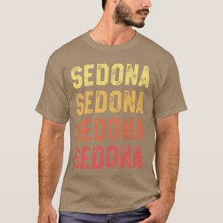 Vintage Sedona Hemd Geschenk Arizona USA Amerika F T-Shirt