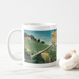 Vintage See Saw Margery Daw, Jessie Willcox Smith Tasse
