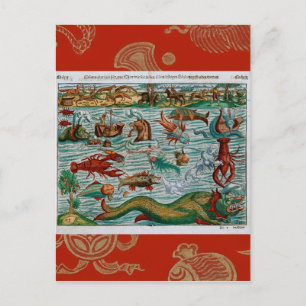 Vintage Seefahrer Postkarte