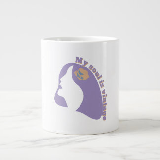 vintage Seele Jumbo-Tasse