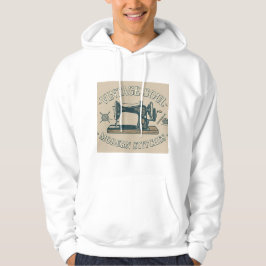 Vintage Seele Moderne Stiche Nähen  Hoodie
