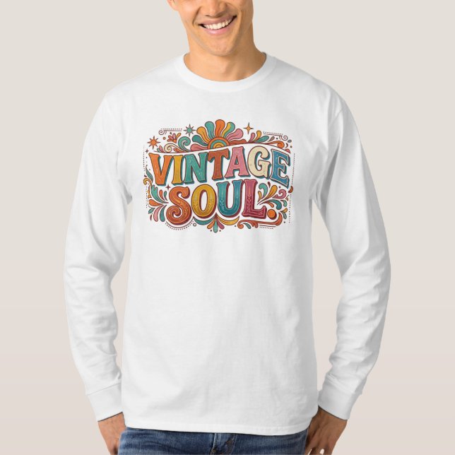 Vintage Seele T-Shirt (Vorderseite)