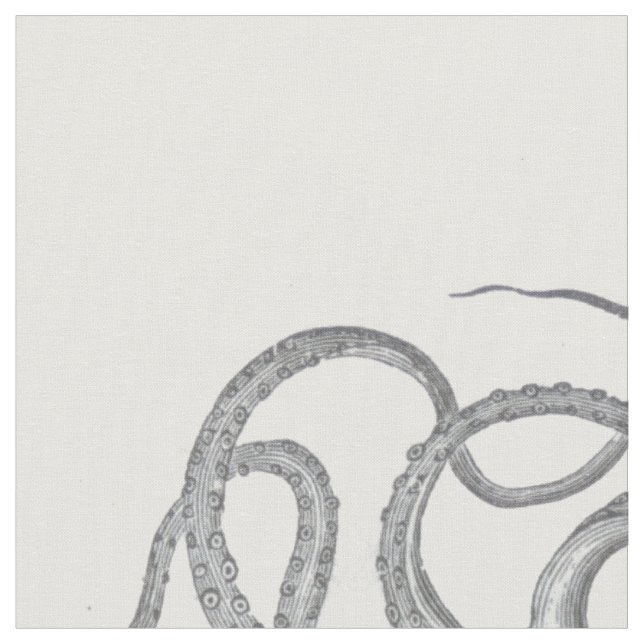 Vintage Seesteampunk Krake kraken Gewohnheit Stoff (Nahaufnahme)