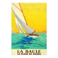 Vintage Segelboote Französisch Reisen