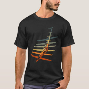 Vintage Segelflugzeugpilot Lustig Segelfliegen T-Shirt