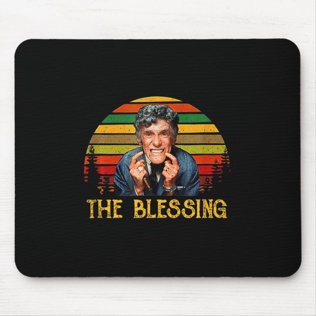 Vintage Segen auf nationaler Ebene Mousepad (Vorne)