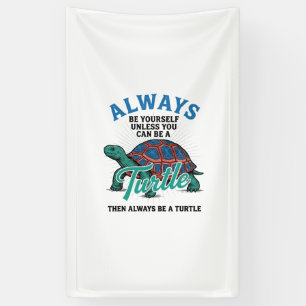 Vintage Sei Selbst Schildkröte-Shirt-Design_1 Banner