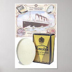 Vintage Seifenwerbung Poster