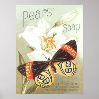 Vintage Seifenwerbung Poster