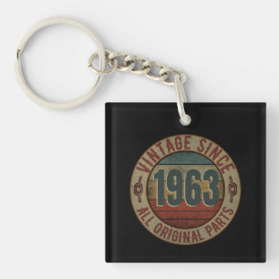 VINTAGE SEIT 1963 ALLE ORIGINALTEILE SCHLÜSSELANHÄNGER