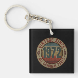 VINTAGE SEIT 1972 ALLE ORIGINALTEILE SCHLÜSSELANHÄNGER