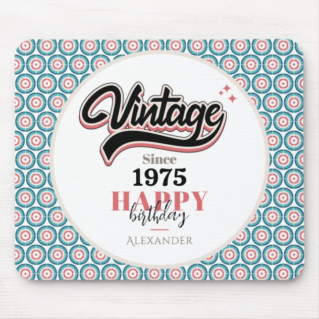 Vintage seit - 1975 mousepad (Vorne)